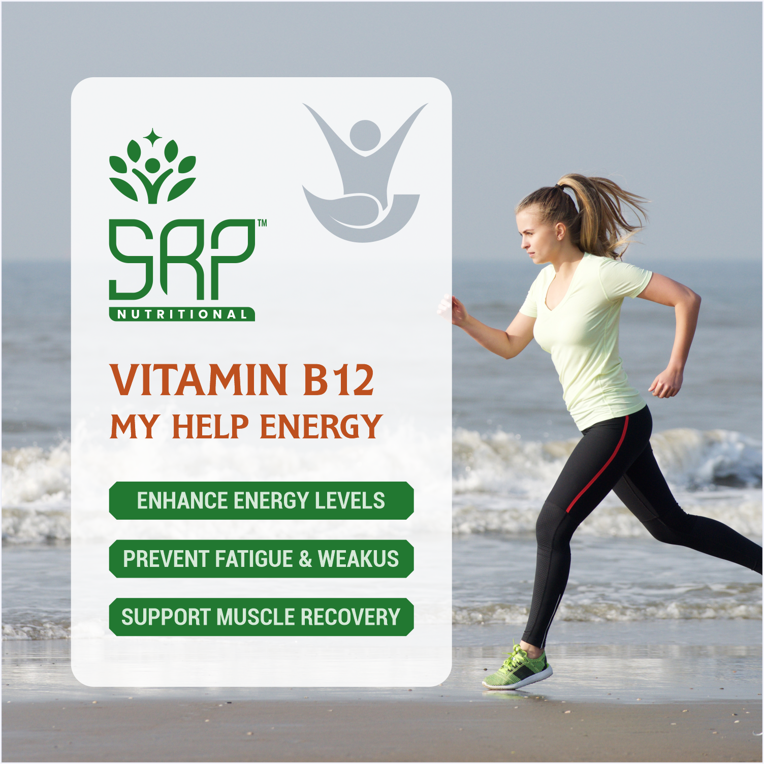 Plant-Based Vitamin B12 Powder | Natural & Vegan | SRP Nutritional - Image 5