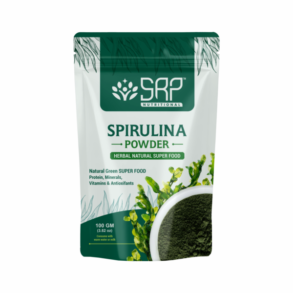 Spirulina Powder | 100% Pure Green Superfood | SRP Nutritional
