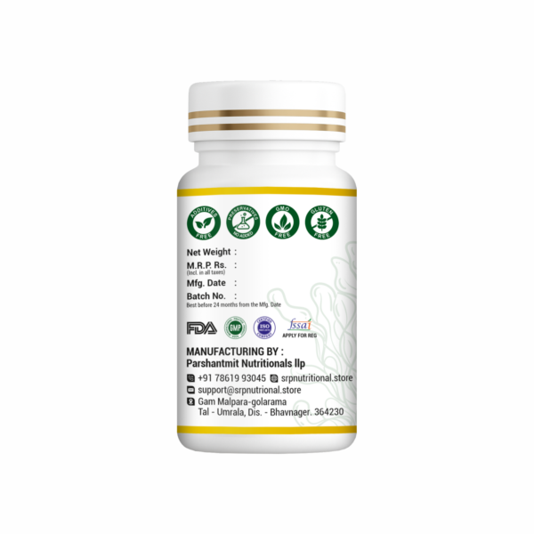 Spirulina Tablets | 100% Pure & Lab Tested | SRP Nutritional