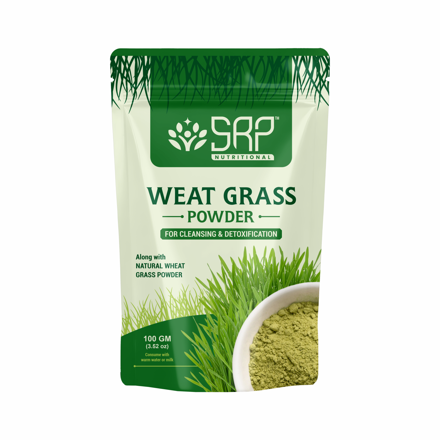 Wheatgrass Powder | Natural Detox Superfood | SRP Nutritional